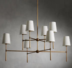 Gwyneth 2 - Tier Round Chandelier - Cyran Lamps