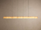Halima Alabaster Linear Chandelier - Cyran Lamps