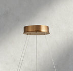 Halima Halo Alabaster Chandelier - Cyran Lamps