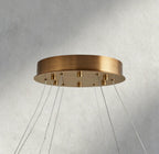 Halima Halo Alabaster Chandelier - Cyran Lamps