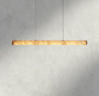 Halima Linear Alabaster Chandelier - Cyran Lamps