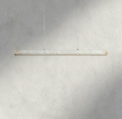 Halima Linear Alabaster Chandelier - Cyran Lamps