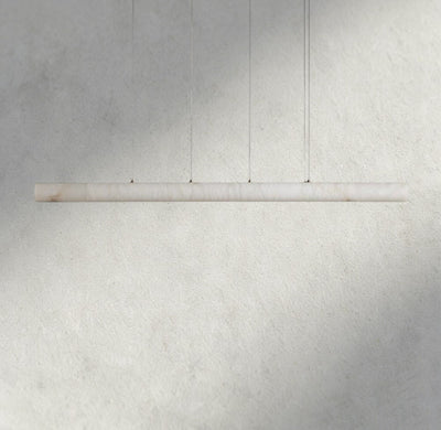 Halima Linear Alabaster Chandelier - Cyran Lamps