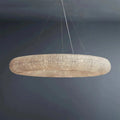 Halo Modern Clear Round Chandelier D59" - Cyran Lamps