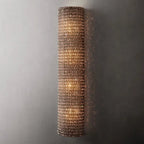 Halo Modern Somke Crystal Wall Sconce 36"H - Cyran Lamps