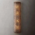 Halo Modern Somke Crystal Wall Sconce 36"H - Cyran Lamps