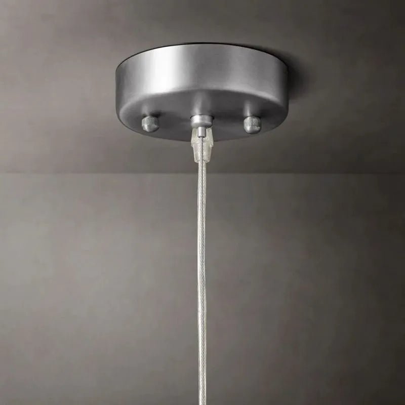 Halo Somke Crystal Pendant 12"H - Cyran Lamps