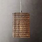 Halo Somke Crystal Pendant 12"H - Cyran Lamps