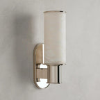 Harlin Wall Sconce in Alabaster - Cyran Lamps