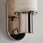 Harlin Wall Sconce in Alabaster - Cyran Lamps