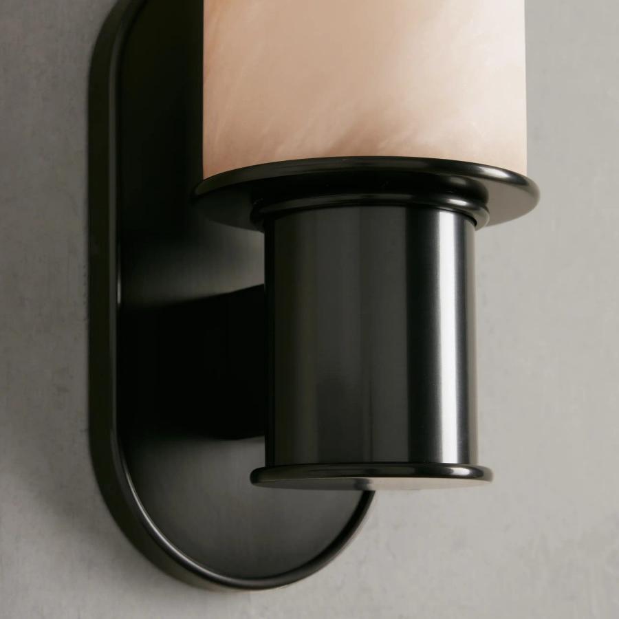 Harlin Wall Sconce in Alabaster - Cyran Lamps
