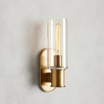 Harlin Wall Sconce in Clear - Cyran Lamps