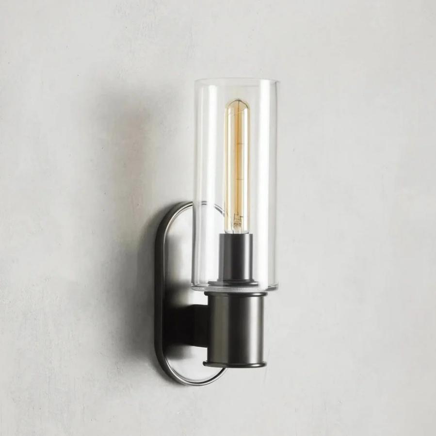 Harlin Wall Sconce in Clear - Cyran Lamps