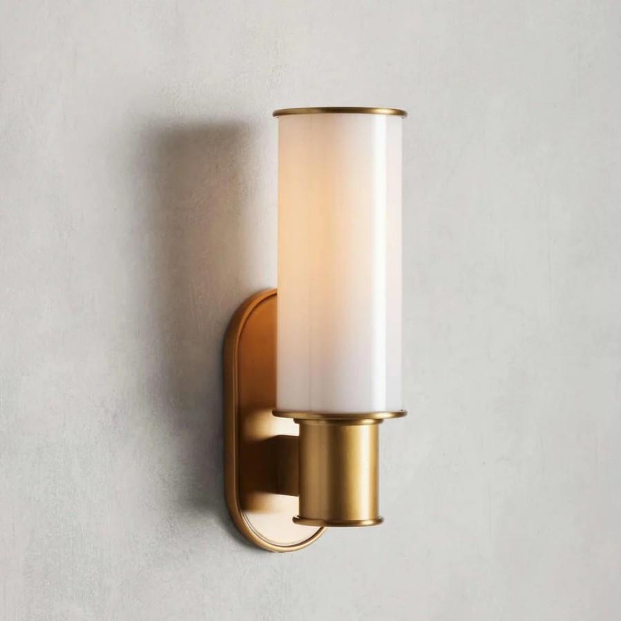 Harlin Wall Sconce in Milk - Cyran Lamps