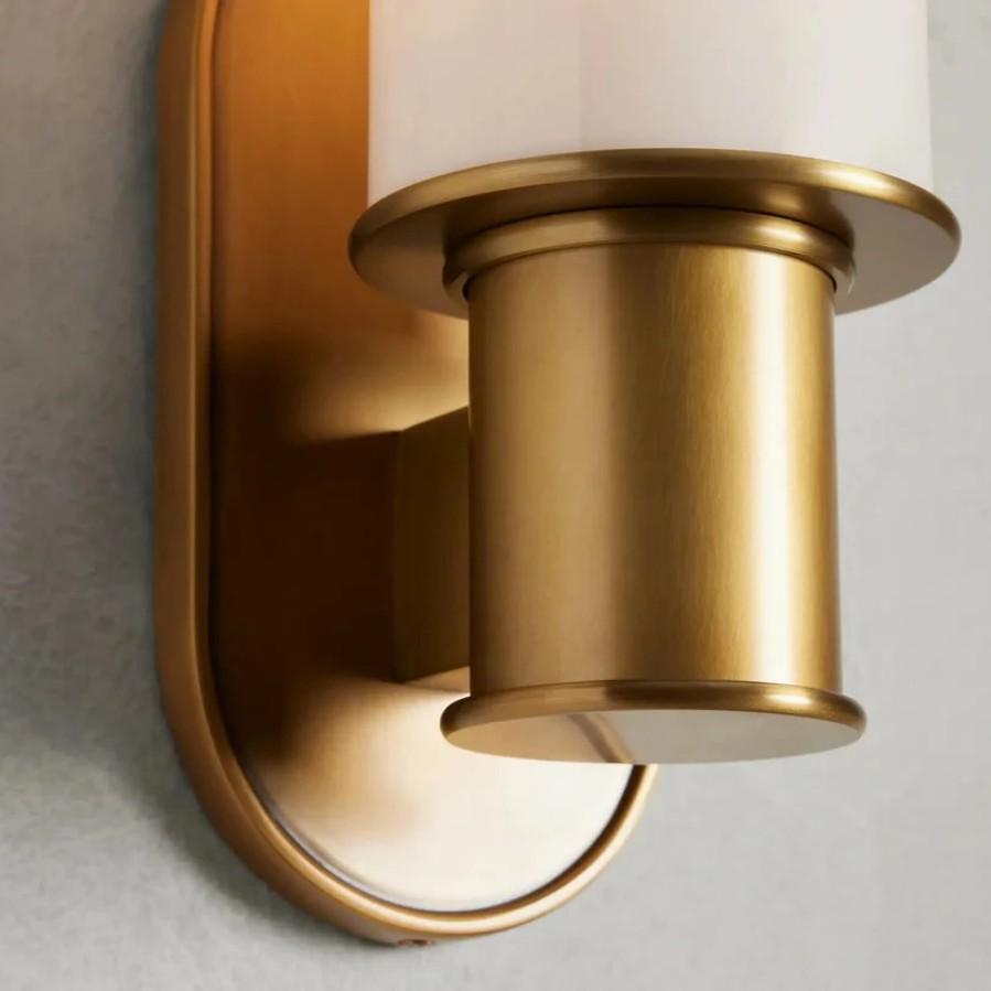 Harlin Wall Sconce in Milk - Cyran Lamps