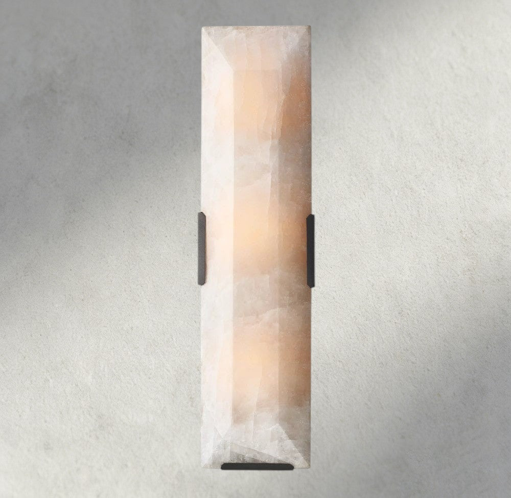 Hartley Calcite Linear Sconce - Cyran Lamps