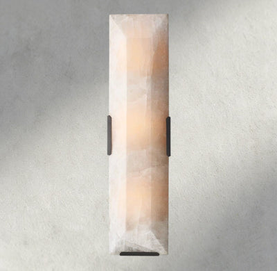 Hartley Calcite Linear Sconce - Cyran Lamps