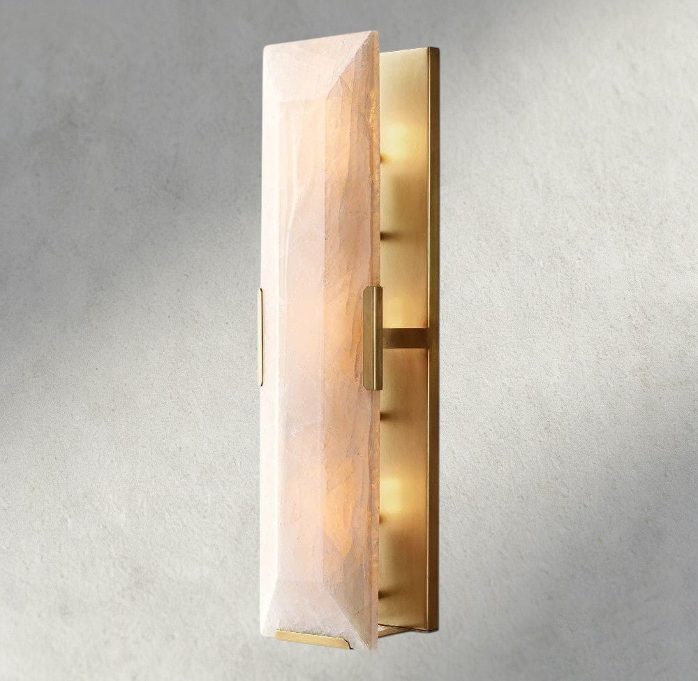 Hartley Calcite Linear Sconce - Cyran Lamps