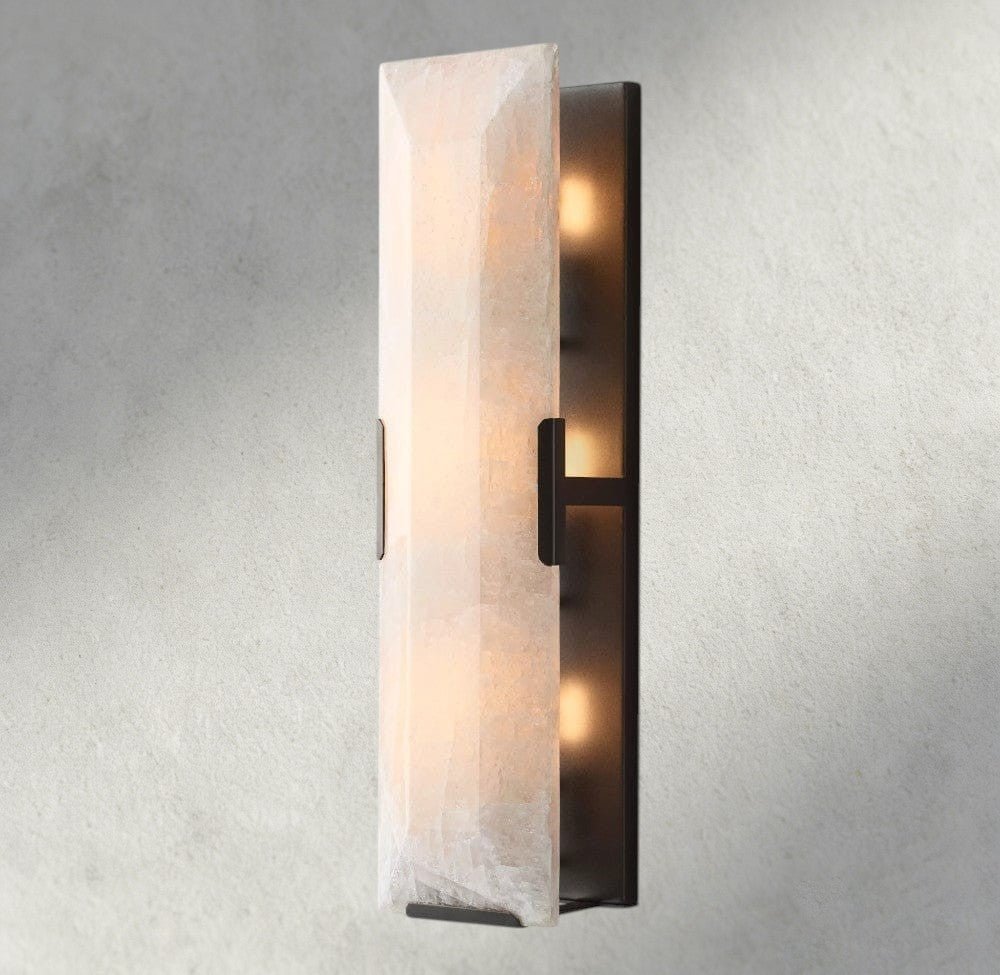 Hartley Calcite Linear Sconce - Cyran Lamps