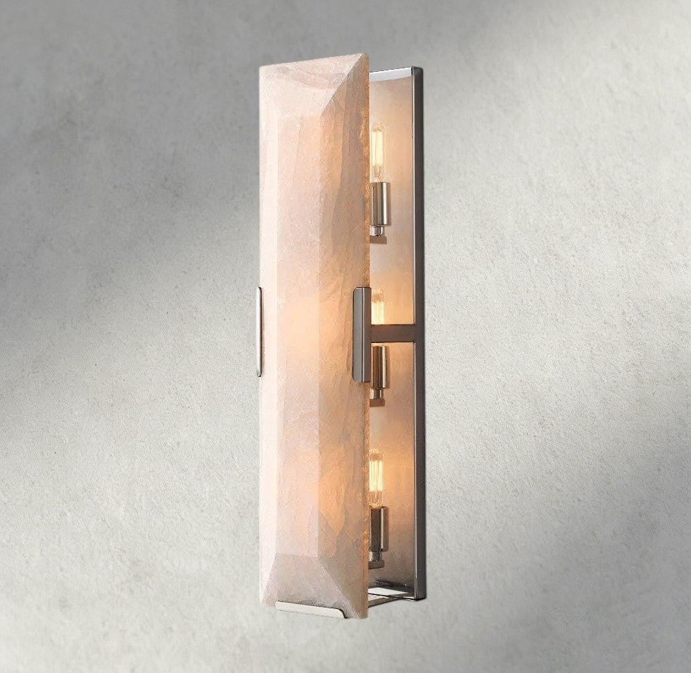 Hartley Calcite Linear Sconce - Cyran Lamps