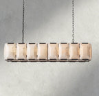 Hartley Calcite Rectangular Chandelier 42", 54", 62", 74" - Cyran Lamps