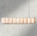 Hartley Calcite Rectangular Chandelier 42", 54", 62", 74" - Cyran Lamps