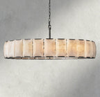 Hartley Calcite Round Chandelier 19", 31", 43", 60" - Cyran Lamps