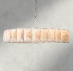 Hartley Calcite Round Chandelier 19", 31", 43", 60" - Cyran Lamps