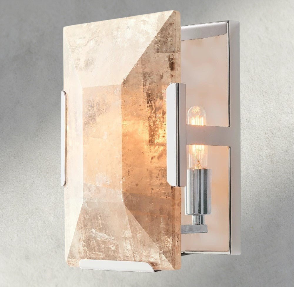 Hartley Calcite Sconce - Cyran Lamps