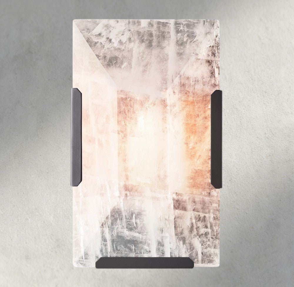 Hartley Calcite Sconce - Cyran Lamps