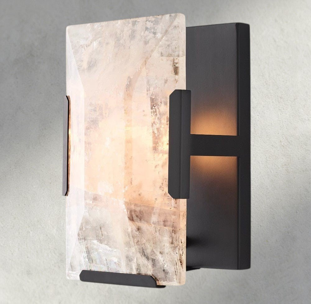 Hartley Calcite Sconce - Cyran Lamps