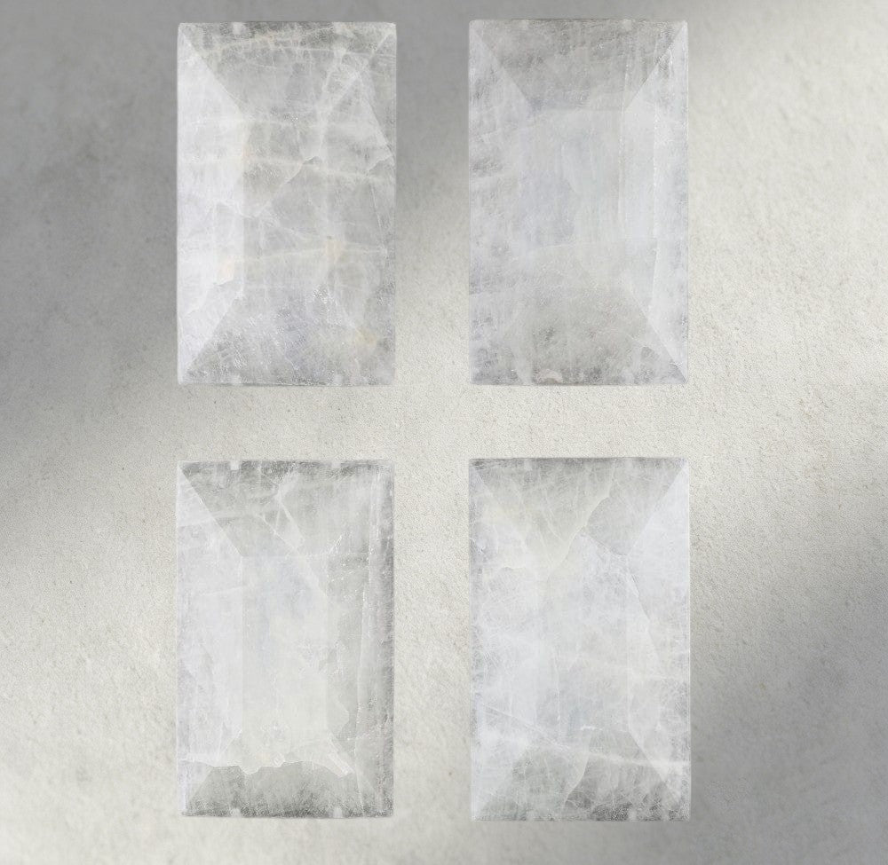 Hartley Calcite Triple Sconce - Cyran Lamps
