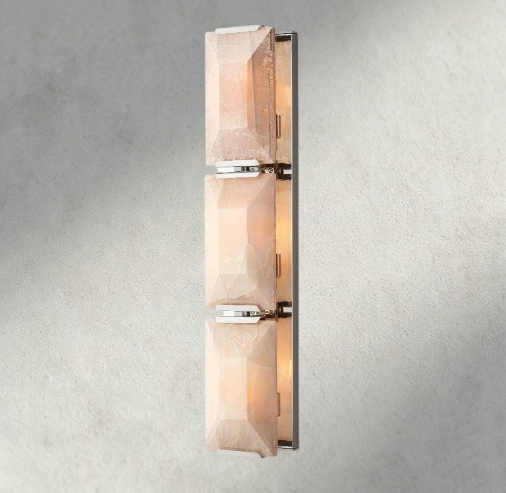 Hartley Calcite Triple Sconce - Cyran Lamps