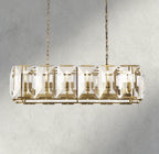 Hartley Crystal Rectangular Chandelier 42", 54", 62", 74" - Cyran Lamps