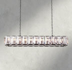 Hartley Crystal Rectangular Chandelier 42", 54", 62", 74" - Cyran Lamps