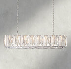Hartley Crystal Rectangular Chandelier 42", 54", 62", 74" - Cyran Lamps