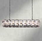 Hartley Crystal Rectangular Chandelier 42", 54", 62", 74" - Cyran Lamps