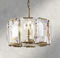 Hartley Crystal Round Chandelier 19", 31", 43", 60" - Cyran Lamps