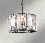 Hartley Crystal Round Chandelier 19", 31", 43", 60" - Cyran Lamps
