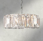 Hartley Crystal Round Chandelier 19", 31", 43", 60" - Cyran Lamps