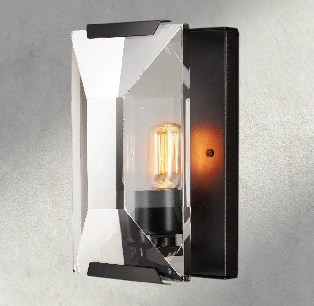 Hartley Crystal Sconce - Cyran Lamps