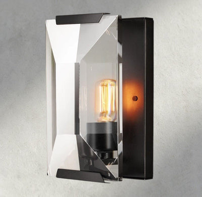Hartley Crystal Sconce - Cyran Lamps