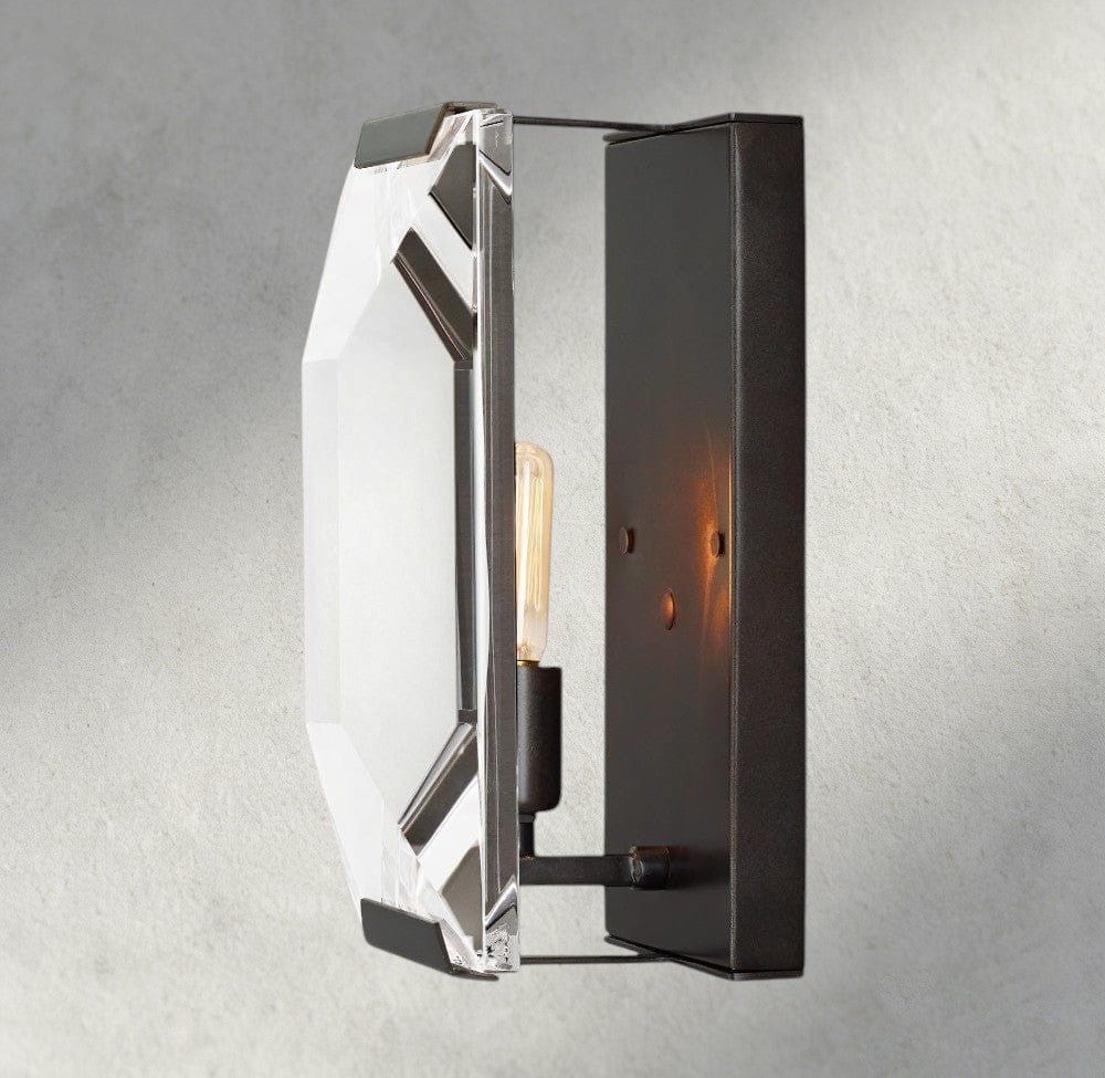 Hartley Crystal Sconce - Cyran Lamps