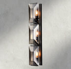 Hartley Crystal Triple Sconce - Cyran Lamps