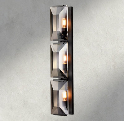 Hartley Crystal Triple Sconce - Cyran Lamps