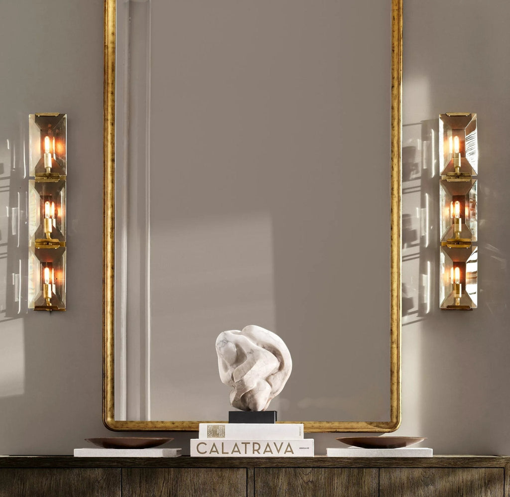 Hartley Crystal Triple Sconce - Cyran Lamps
