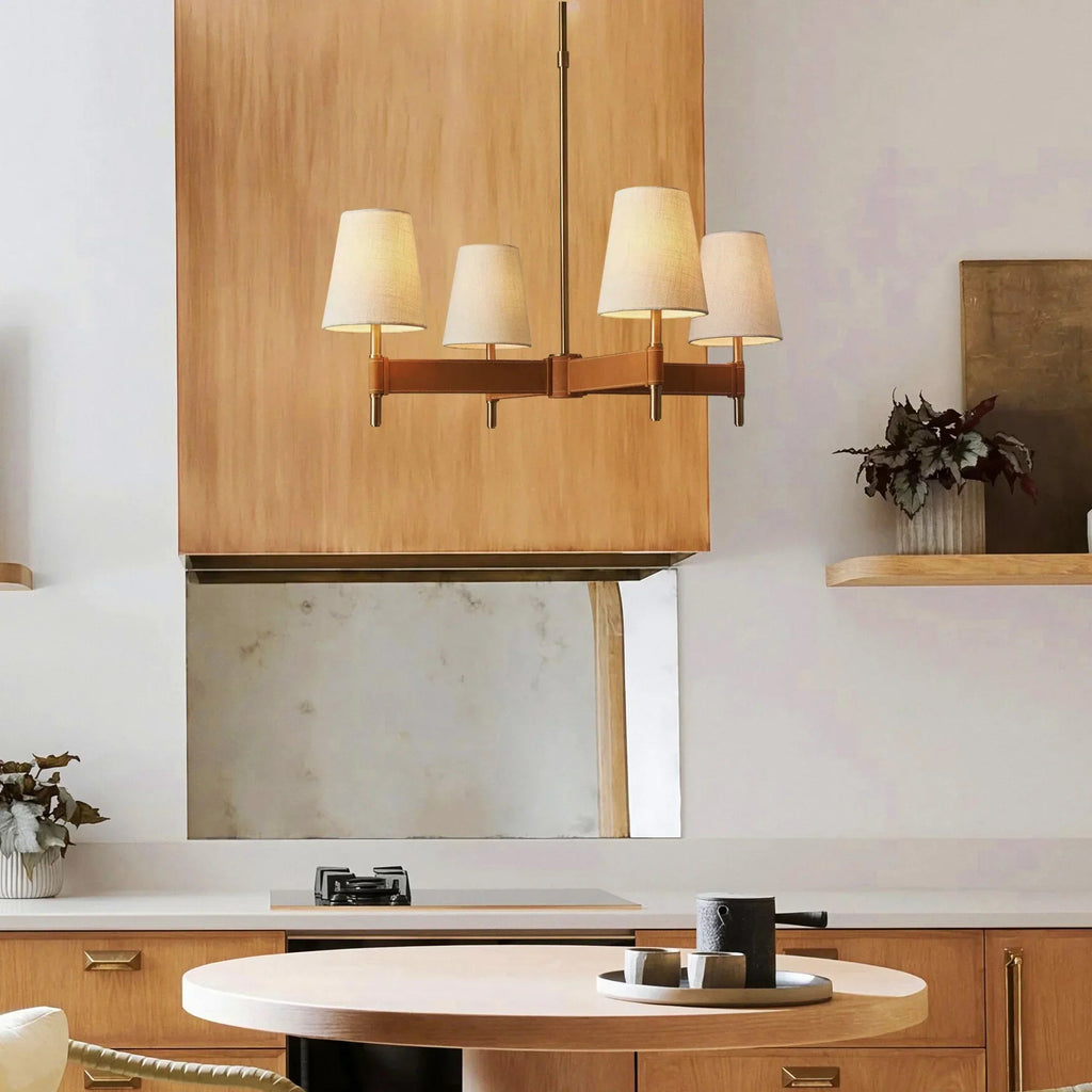 Hastings 4 - Light Cross Chandelier - Cyran Lamps