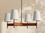 Hastings 4 - Light Cross Chandelier - Cyran Lamps