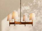 Hastings 4 - Light Cross Chandelier - Cyran Lamps