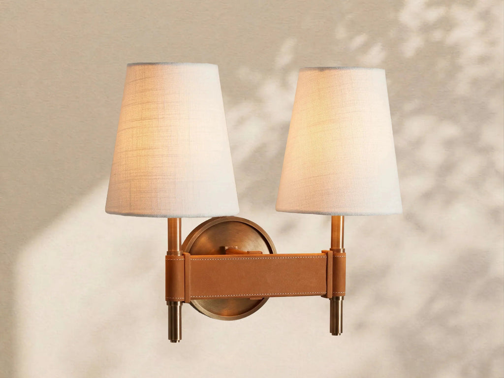 Hastings Double Sconce - Cyran Lamps